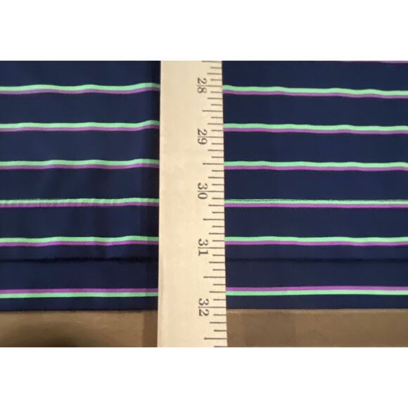 FootJoy Shirt Mens Extra Large Performance Polo Golf Purple Navy Green XL - Picture 4 of 9